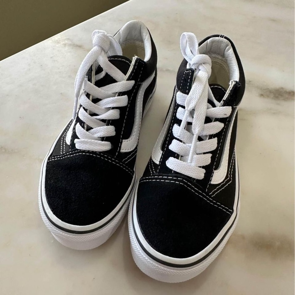 kids van sneakers size 13